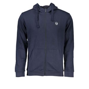 SERGIO TACCHINI MEN'S BLUE ZIP SWEATSHIRT