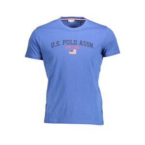 US POLO SHORT SLEEVE T-SHIRT MAN BLUE