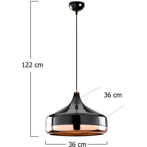 Yıldo - 253-S Black
Copper Chandelier slika 3