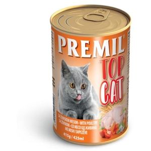 Premil Top cat hrana za mačke konzerva Piletina 415g