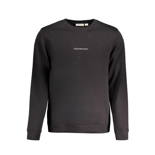 CALVIN KLEIN MEN'S BLACK ZIP-UP SWEATSHIRT slika 1