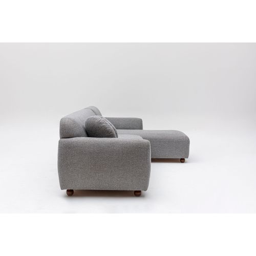 Atelier Del Sofa Kutna garnitura EDDY svijetlo siva lijevi kut, Eddy Corner (L3-CHL) - Light Grey slika 11