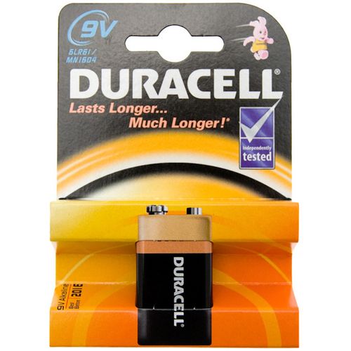 Baterija alkalna 9V Duracell slika 1
