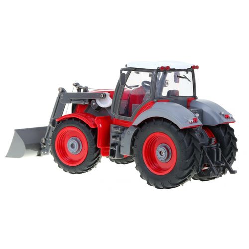 TRAKTOR s prikolicom u mjerilu 1:28 - crveni slika 9