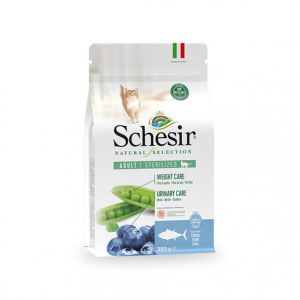 Schesir Dry Cat Natural Selection Sterilized Tunjevina, hrana za mačke 350 g