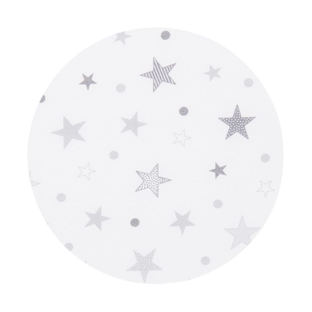 Chipolino Sklopivi madrac White/Grey Stars 120x60x6cm Mat02201Whgr slika 4