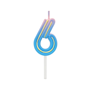 7C-SCN6 Svjećica za tortu Neon 4,5cm