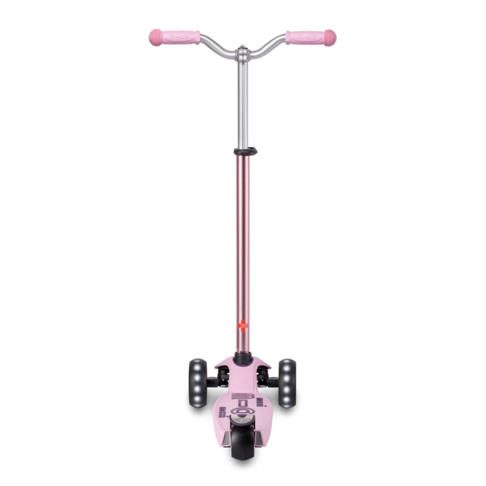 Micro Romobil Maxi Deluxe Pro LED, Rose slika 3
