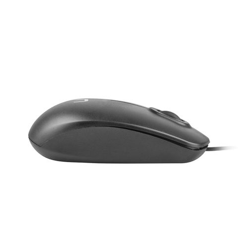 Natec NMY-1185 HAWK, Laser Mouse 1000 DPI, 3 Buttons, USB, Black, Cable 1.8m slika 2