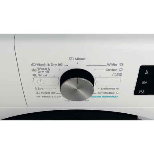 Whirlpool FFWDB 864349 BV EE Mašina za pranje i sušenje veša, 8 kg/6 kg, 1400 rpm, Steam, Inverter motor, 6th SENSE, Dubina 54 cm slika 8