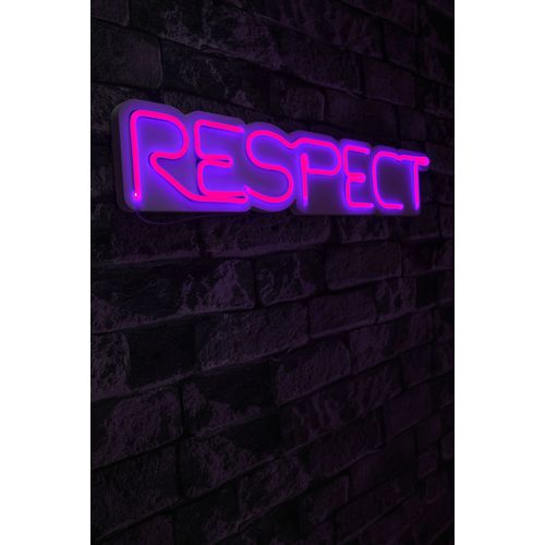 Wallity Ukrasna plastična LED rasvjeta, Respect - Pink slika 1