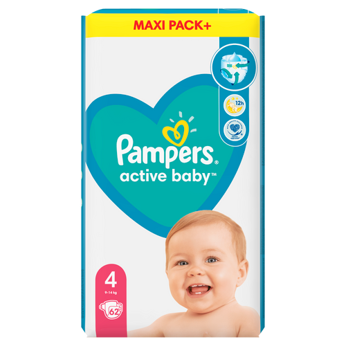 Pampers Active-Baby JPM Maxi-Pack+ slika 4