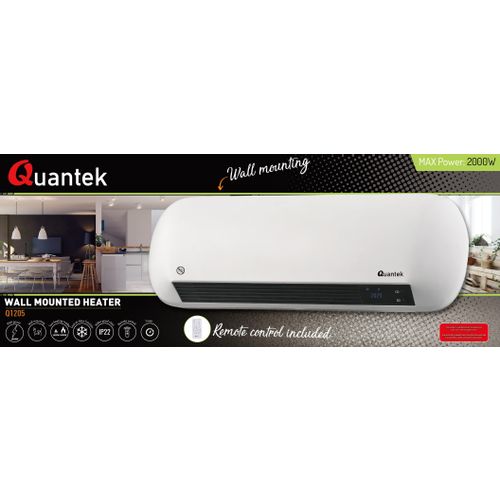 QUANTEK Q1205 ZIDNA GERJALICA SA TAJMEROM 2000W IP22 ZAŠTITA slika 2