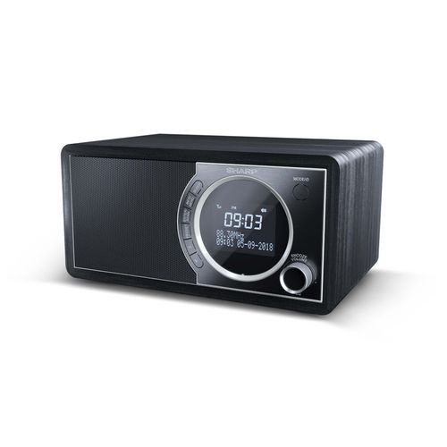 Sharp radio DR-450(BK) crni (DAB+, FM, BT, RDS) slika 1