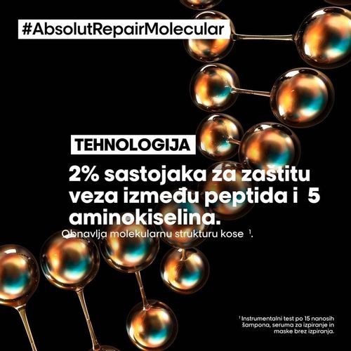 L'Oreal Professionnel Serum za obnovu kose Absolut Repair Molecular Rinse off - 250 ml slika 13