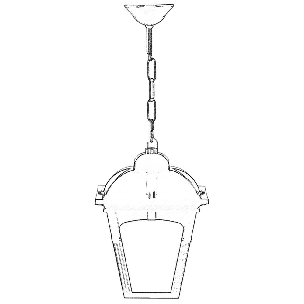 BFE-68185-BSY Crni Spoljašnji Luster slika 2