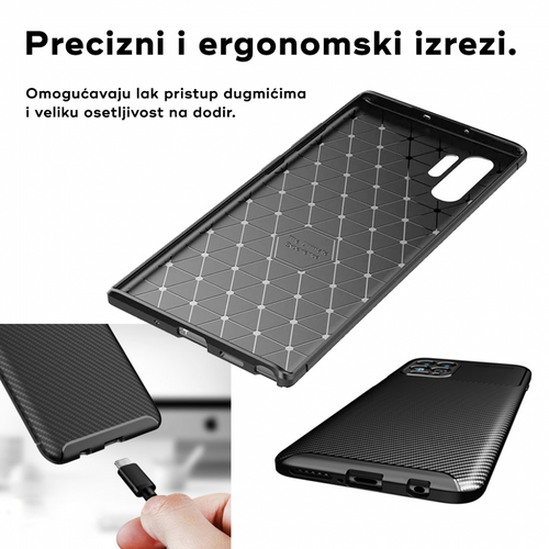 Torbica Defender Carbon za iPhone 16 Plus 6.9 crna slika 7