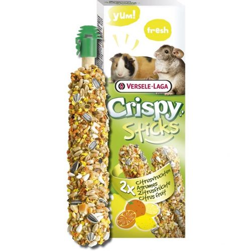 Versele-Laga Sticks Guinea Pig & Chinchilla CITRUSNO VOĆE (2 kom), poslastica za morske prasiće i činčile slika 1