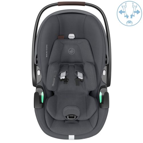 Maxi-Cosi Autosjedalica Pebble 360 Pro 2, Grupa 0+ (0-13 kg) (40-87 cm) - Twillic Graphite slika 5