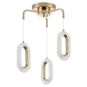 Viseća stropna LED lampa G173-3CP gold