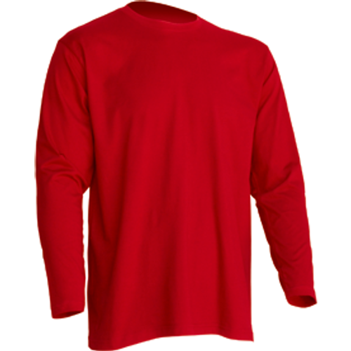 Muška majica dugih rukava, crvena slika 1