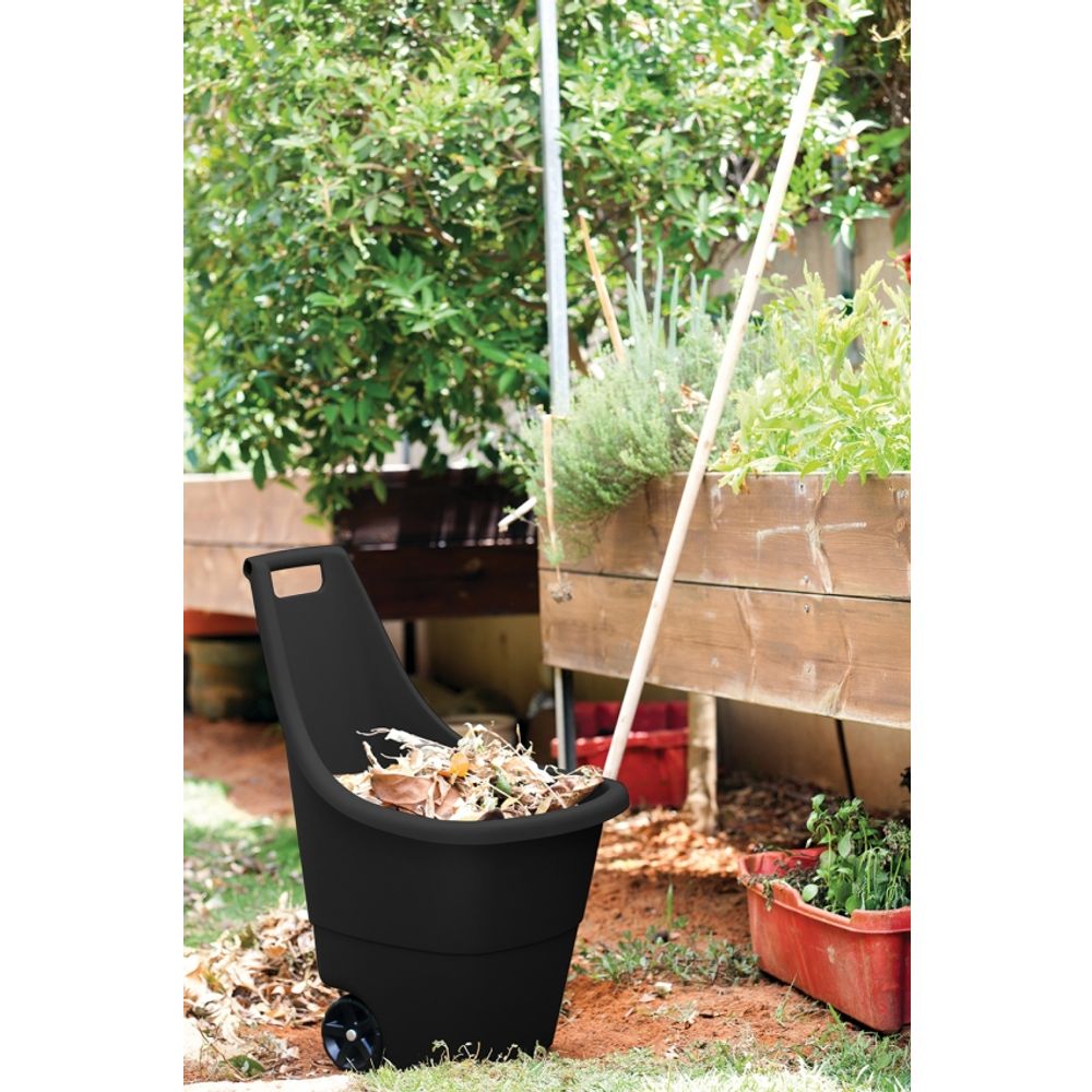 KETER Kolica za vrt crna 50L, 51x56x84cm slika 2