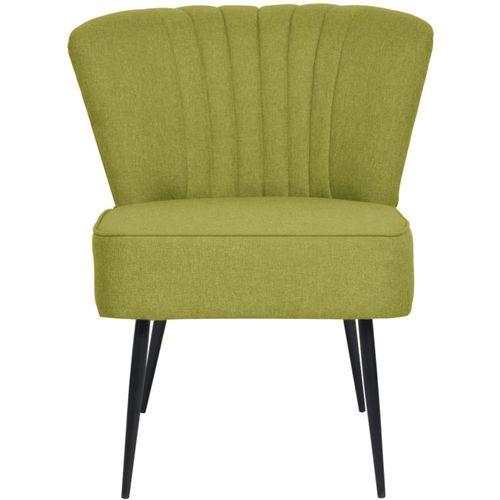 Koktel stolica od tkanine zelena slika 9