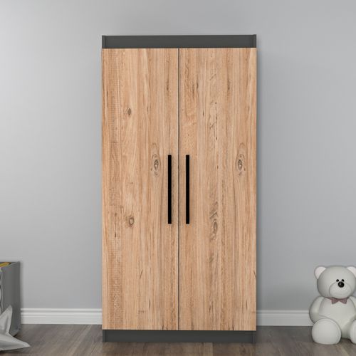 Akser - Atlantic Pine, Anthracite Atlantic Pine
Anthracite Wardrobe slika 2