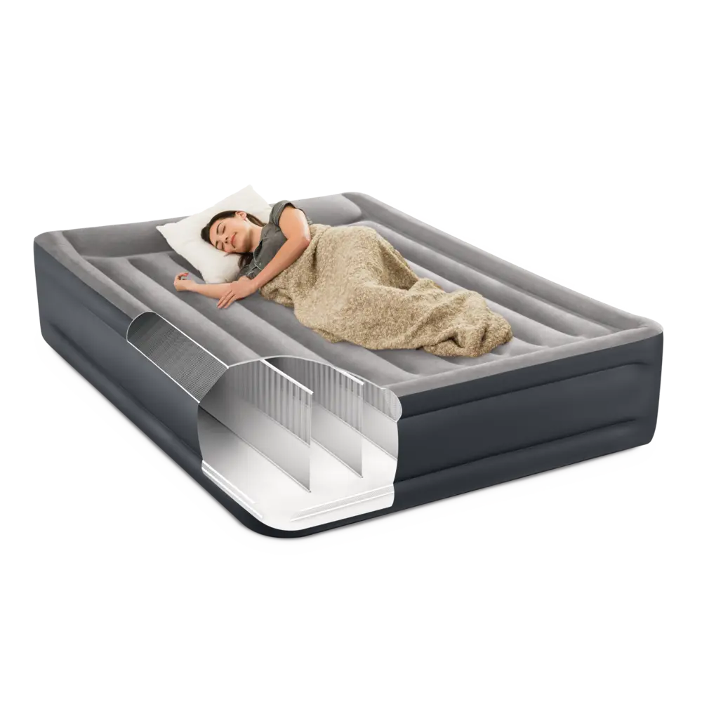 Intex krevet vazdušni Queen Deluxe sa jastukom 152x203x42 cm 64136ND slika 5