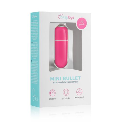 Mini vibrator EasyToys 10 Speed, ružičast slika 7