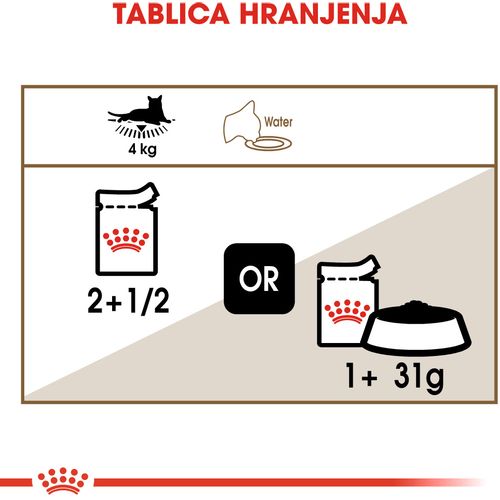 ROYAL CANIN FHN Ageing 12+ Gravy, potpuna hrana u vrećici za  odrasle mačke starije od 12 godina, komadići u umaku, 12x85 g slika 5