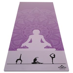 Vavien Artwork Podloga za jogu 65x185 Yoga mat Silhouette Purple Felicity