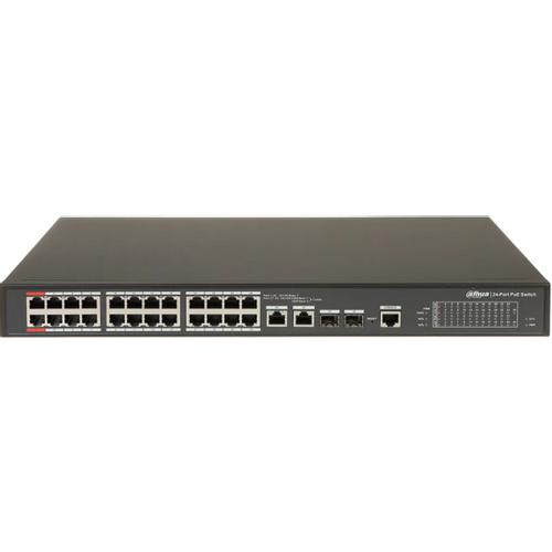 Dahua switch PFS4226-24ET-360-V3 LAYER 2 UPRAVLJIVI 24-PORTNI POE SWITCH slika 1