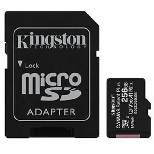Kingston Micro SD 256GB + SD adapter SDCS2/256GB slika 1