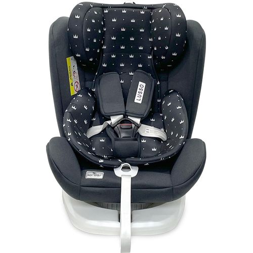 LORELLI LUSSO 360° Autosjedalica SPS Isofix Black Crowns 0-12 godina/0-36 kg (0+/1/2/3) slika 5