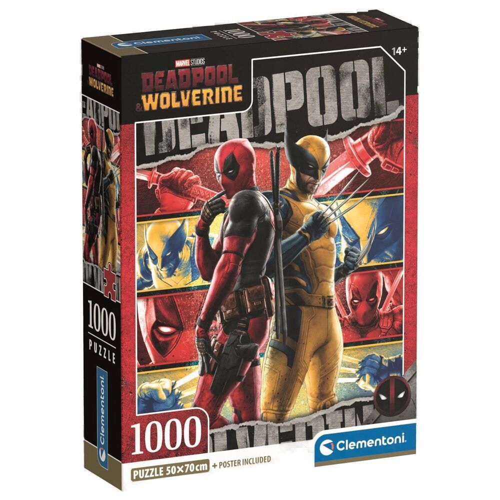 Marvel Deadpool puzzle 1000 kom slika 5