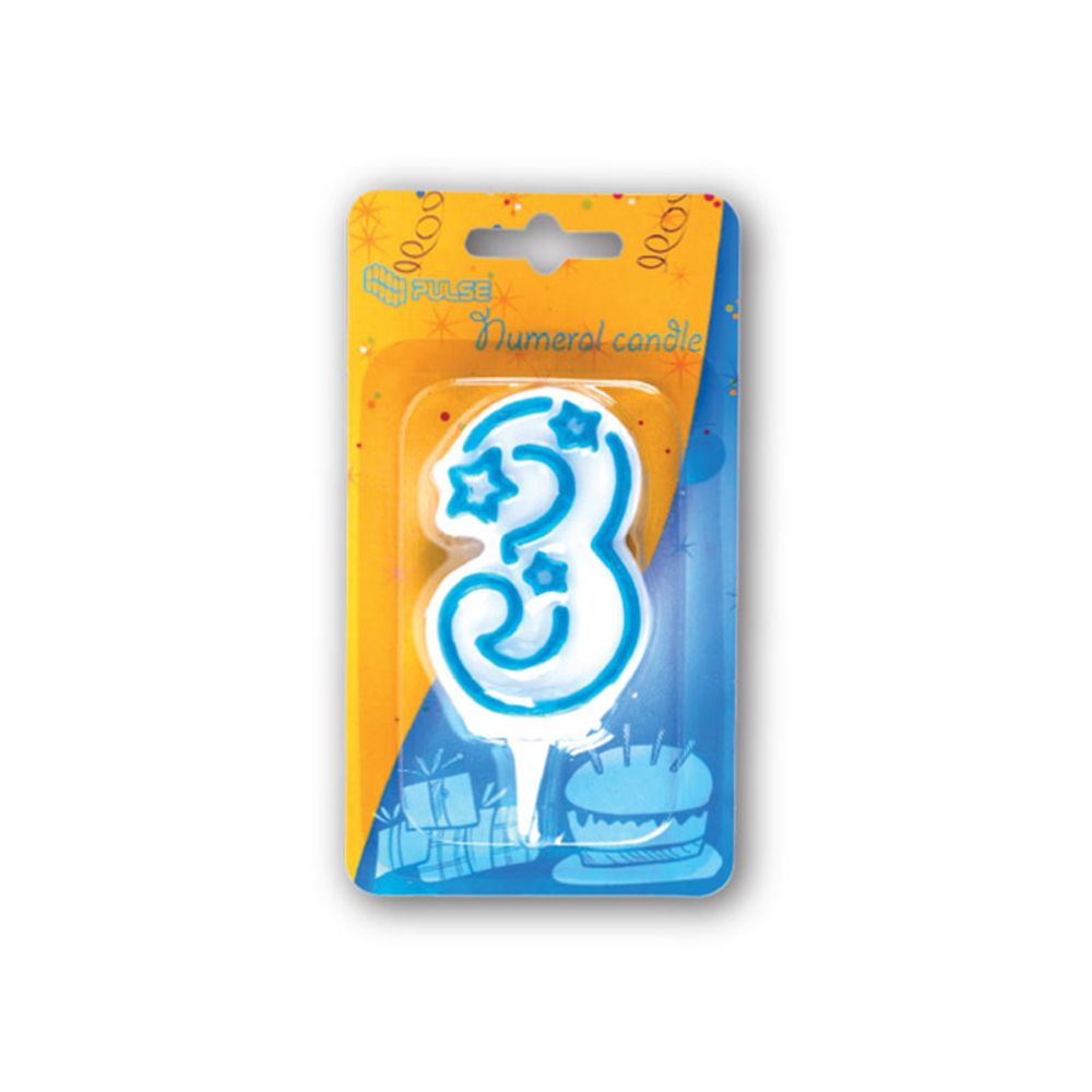 SVEĆICA PULSE PLAVA BR 3 slika 1