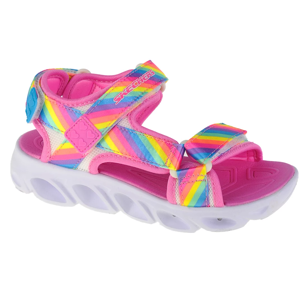 Skechers Hypno Splash-Rainbow Lights dječje sandale 20218L-MLT slika 5