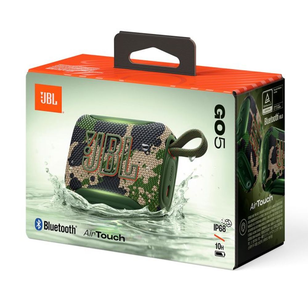 JBL Go 5 Bluetooth prijenosni zvučnik, vojni slika 6