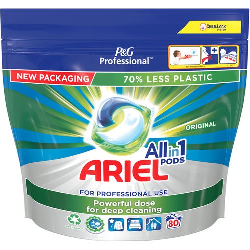 Ariel professional Tablete za pranje rublja All in 1 Regular 80 kom slika 1