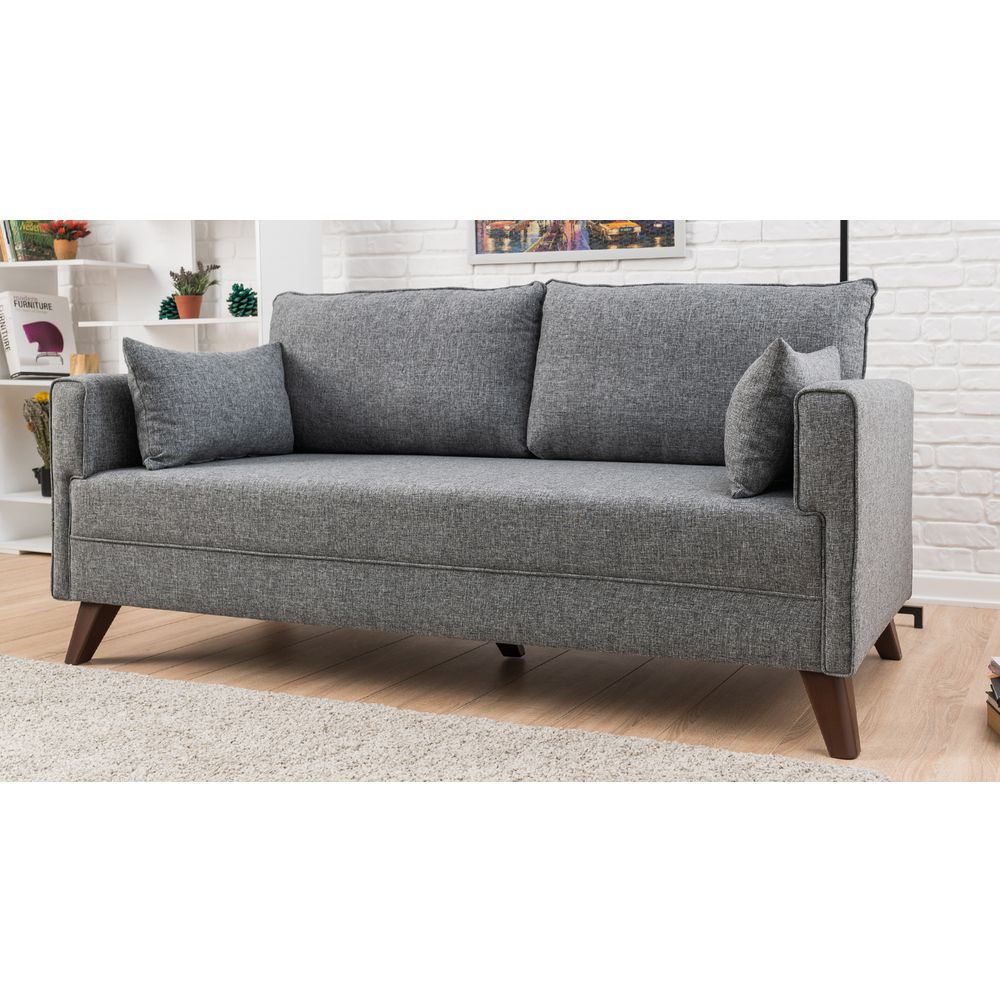 Bella Sofa za 2 - Siva slika 2