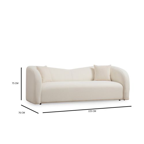 Atelier Del Sofa Trosjed, Asos Cream - 3 slika 7