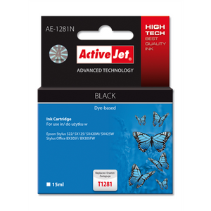 ActiveJet crna tinta za Epson T1281