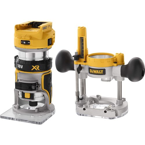 DeWalt akumulatorska jednoručna glodalica DCW604NT -18V slika 1