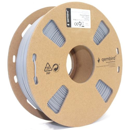 3DP-PLA+1.75-02-GR PLA-PLUS Filament za 3D stampac 1,75mm kotur 1KG Grey slika 4