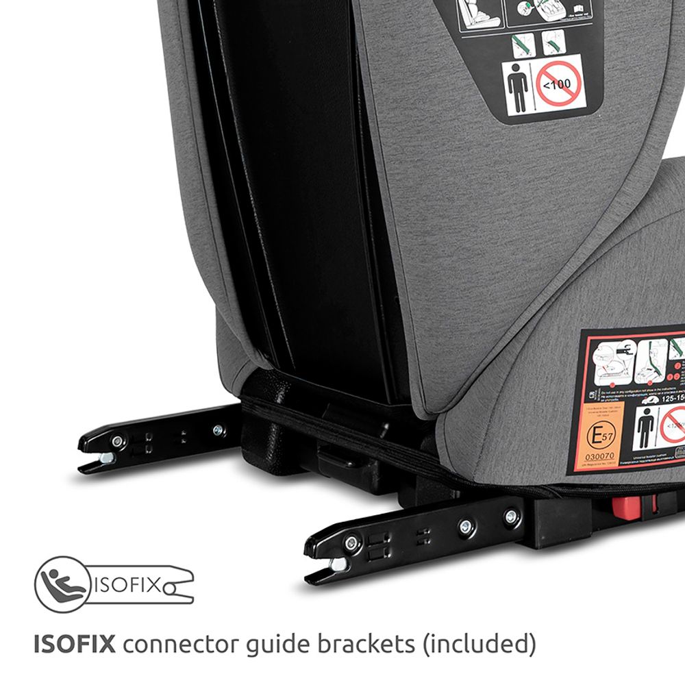 Lorelli Autosjedalica Speed GT i-Size 100-150cm Isofix, Grey slika 7