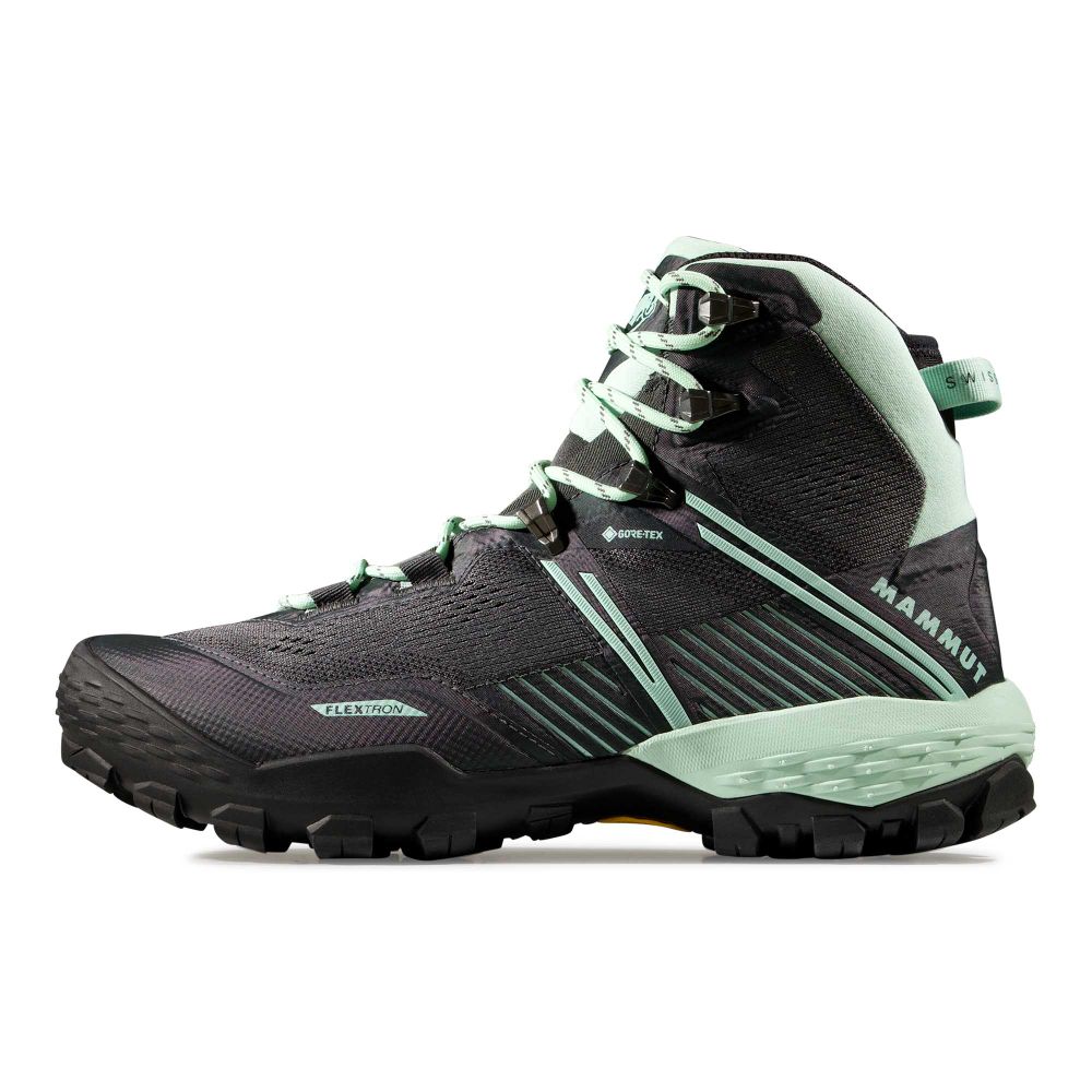 MAMMUT Ženske gležnjerice Ducan II High GTX Steel/Neo Mint slika 1