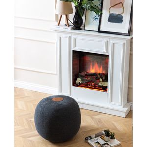 Knit - Anthracite Anthracite Pouffe
