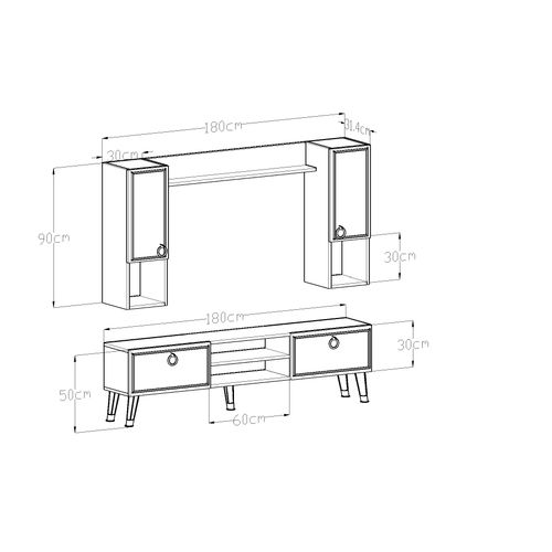 Gauge Concept TV jedinica ELLIOT slika 4