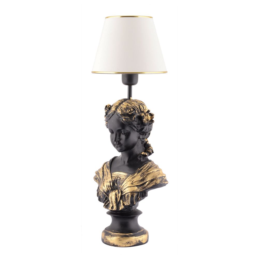 Opelya - Stolna Lampa u Bojama Bijela, Crna i Zlatna slika 3